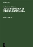 Acta Biologica et Medica Germanica. Band 41, Heft 7/8 (eBook, PDF)