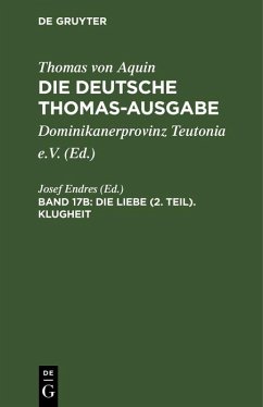 Die Liebe (2. Teil). Klugheit (eBook, PDF)