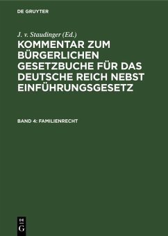 Familienrecht (eBook, PDF)