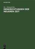 Denkrichtungen der Neueren Zeit (eBook, PDF)
