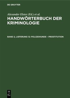 Polizeihunde - Prostitution (eBook, PDF)