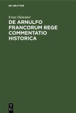 De Arnulfo Francorum Rege commentatio historica (eBook, PDF)
