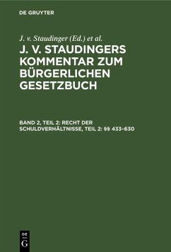 Cover Recht der Schuldverhältnisse, Teil 2: §§ 433-630 (eBook, PDF)