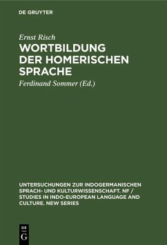 Wortbildung der homerischen Sprache (eBook, PDF) - Risch, Ernst