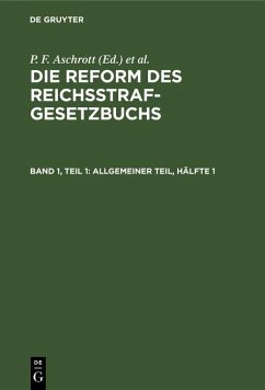 Cover Allgemeiner Teil, Hälfte 1 (eBook, PDF)