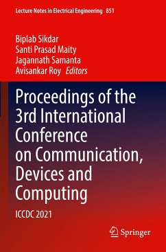 Proceedings of the 3rd International Conference on Communication, Devices and Computing