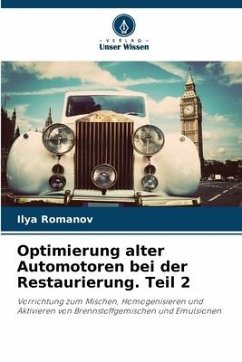 Optimierung alter Automotoren bei der Restaurierung. Teil 2 - Romanov, Ilya