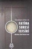 Tercüman-ül Kuran Fatiha Suresi Tefsiri