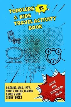 Toddlers & Kids Travel Activity Book Series 1 Book 1 - Williamson, Domi