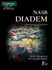 NASB Diadem Reference Edition, Forest Green Edge-Lined Calfskin Leather, Red-Letter Text, Ns545: Xre