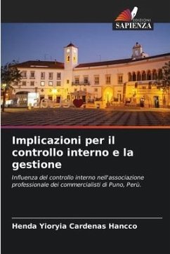 Implicazioni per il controllo interno e la gestione - Cardenas Hancco, Henda Yioryia