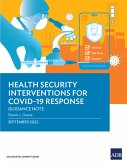 Health Security Interventions for COVID-19 Response (eBook, ePUB)