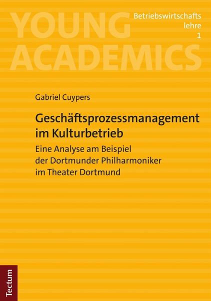 Geschäftsprozessmanagement im Kulturbetrieb (eBook, PDF) Geschäftsprozessmanagement im Kulturbetrieb (eBook, PDF)