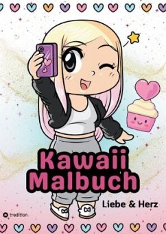 Malbüch für Mädchen Kawaii Ausmalmach Liebe und Herz für Kinder ab 6 Jahre, Tweens Geschenkidee Valentinstag - Ways, Sunnie