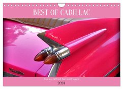 BEST OF CADILLAC - Traumschiff mit Bar und Flossen (Wandkalender 2024 DIN A4 quer), CALVENDO Monatskalender