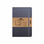 Moustachine Classic Linen Hardcover Grey Lined Pocket