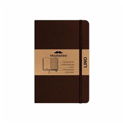 Moustachine Classic Linen Pocket Brown Squared Hardcover