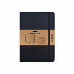 Moustachine Classic Linen Hardcover Black Lined Large