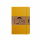 Moustachine Classic Linen Hardcover Sunflower Yellow Blank Pocket