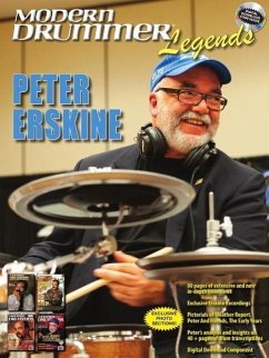 Modern Drummer Legends: Peter Erskine - Book with Exclusive Erskin Recordings, Interviews and Photos - Frangioni, David