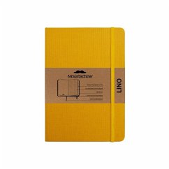 Moustachine Classic Linen Medium Sunflower Yellow Dotted Hardcover