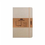 Moustachine Classic Linen Hardcover Light Tan Blank Pocket