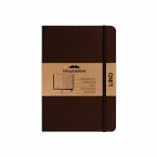 Moustachine Classic Linen Medium Brown Lined Hardcover