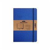 Moustachine Classic Linen Medium Indigo Blue Dotted Hardcover