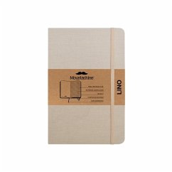 Moustachine Classic Linen Pocket Light Tan Squared Hardcover