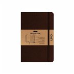Moustachine Classic Linen Pocket Brown Lined Hardcover