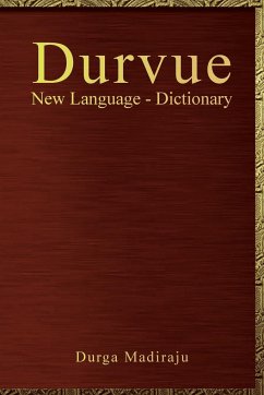 Durvue New Language - Dictionary - Madiraju, Durga