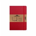 Moustachine Classic Linen Hardcover Classic Red Blank Large