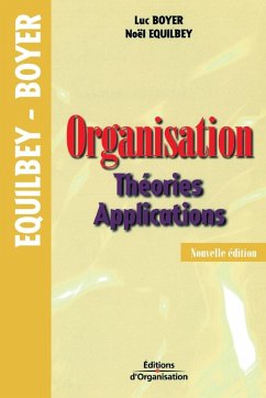 Cover Organisation: Théories. Applications