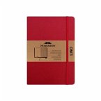 Moustachine Classic Linen Large Classic Red Squared Hardcover