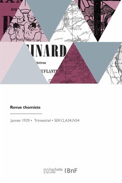 Cover Revue Thomiste