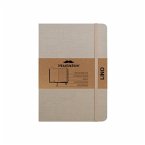 Moustachine Classic Linen Large Light Tan Dotted Hardcover
