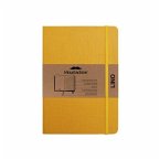 Moustachine Classic Linen Large Sunflower Yellow Lined Hardcover