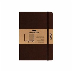Moustachine Classic Linen Large Brown Squared Hardcover