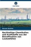 Nachhaltige Chemikalien und Kraftstoffe aus der Bioraffination von Laubabfällen