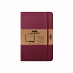 Moustachine Classic Linen Pocket Burgundy Blank Flex