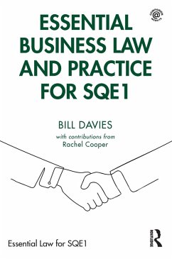 Essential Business Law and Practice for SQE1 (eBook, ePUB) - Davies, Bill