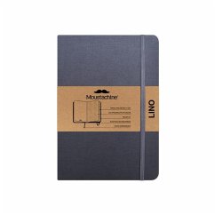 Moustachine Classic Linen Medium Grey Dotted Hardcover