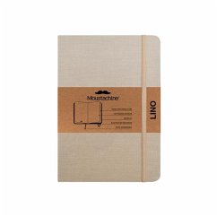 Cover Moustachine Classic Linen Hardcover Light Tan Blank Medium