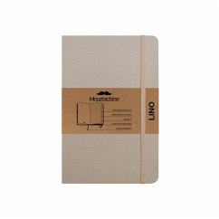 Moustachine Classic Linen Pocket Light Tan Dotted Hardcover