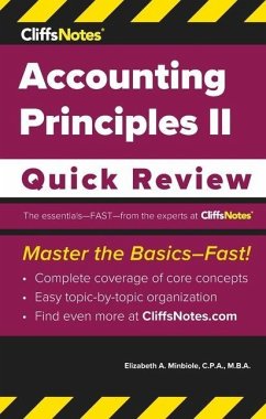 CliffsNotes Accounting Principles II: Quick Review - Minbiole, Elizabeth A.