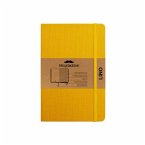 Moustachine Classic Linen Pocket Sunflower Yellow Squared Hardcover