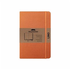 Moustachine Classic Linen Hardcover Ochre Blank Pocket