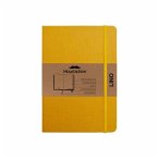 Moustachine Classic Linen Large Sunflower Yellow Blank Hardcover