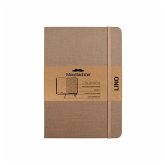 Moustachine Classic Linen Medium Dark Tan Squared Hardcover