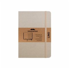 Moustachine Classic Linen Hardcover Light Tan Lined Large